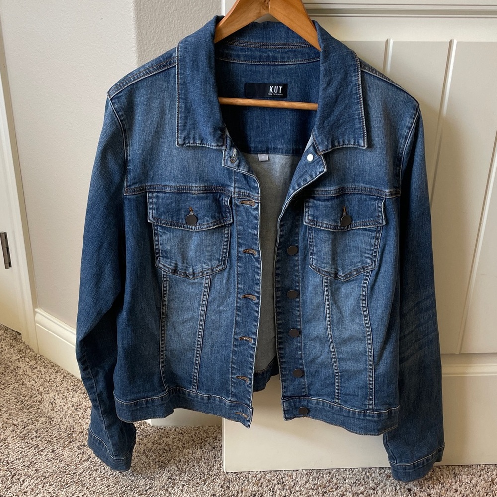 Kut from the Kloth Blue Jean Jacket